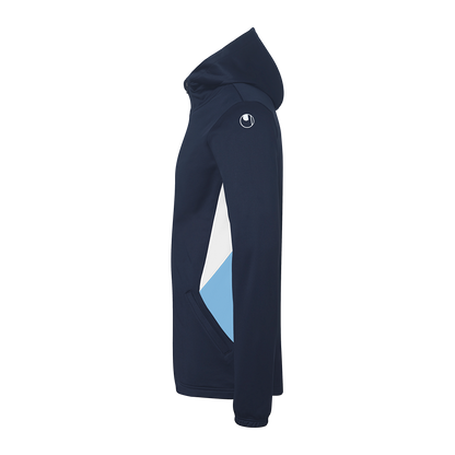 uhlsport Equipe 29 Multi Hood Jacke (marine/skyblau/weiß)