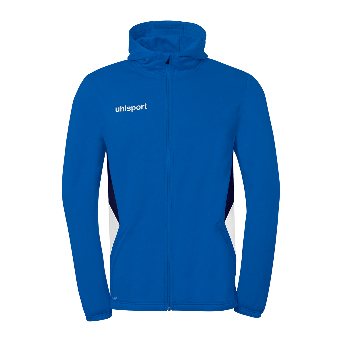 uhlsport Equipe 29 Multi Hood Jacke (azurblau/weiß/marine)