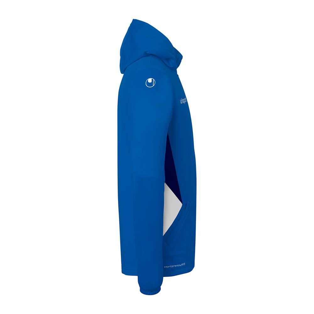 uhlsport Equipe 29 Multi Hood Jacke (azurblau/weiß/marine)