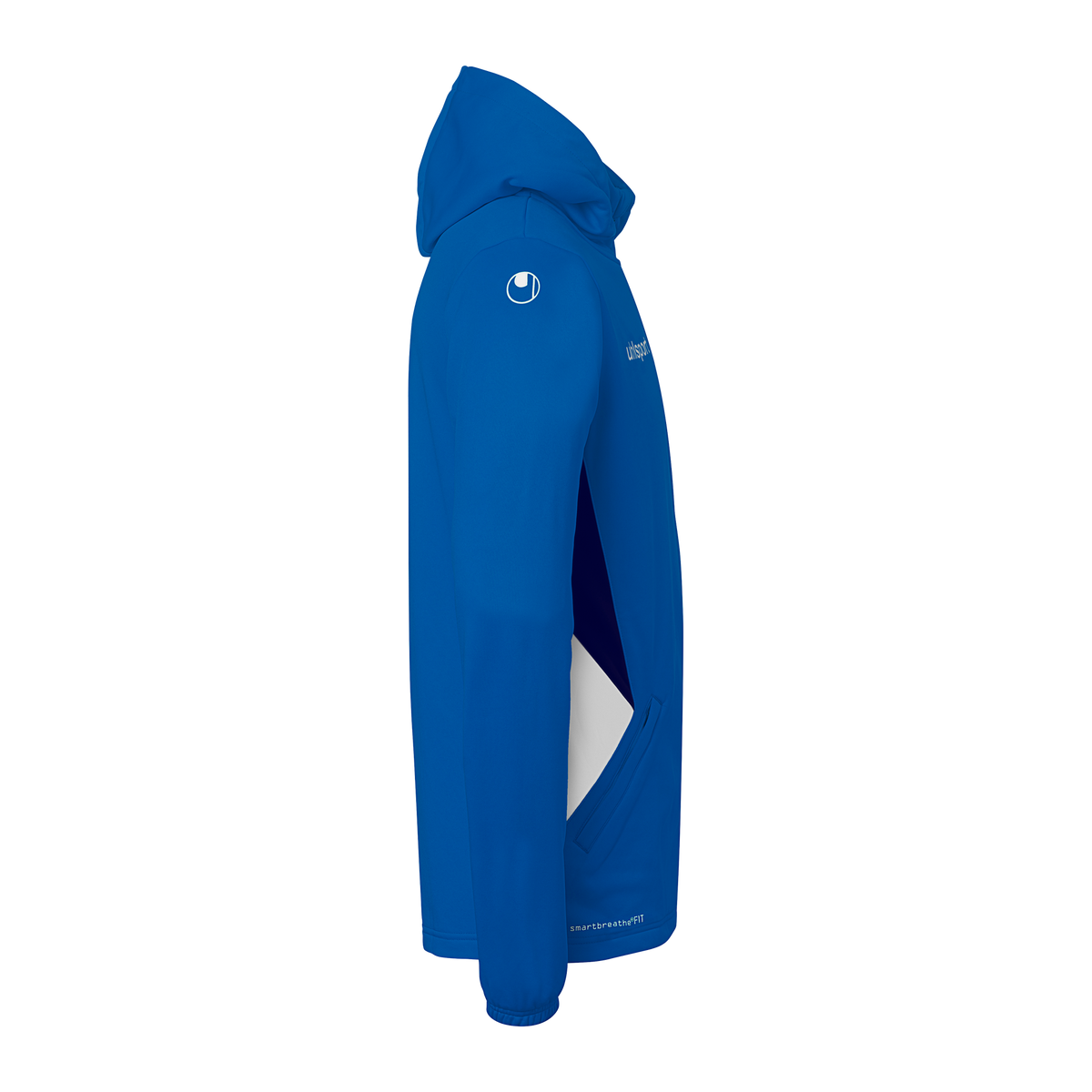 uhlsport Equipe 29 Multi Hood Jacke (azurblau/weiß/marine)