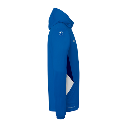 uhlsport Equipe 29 Multi Hood Jacke (azurblau/weiß/marine)
