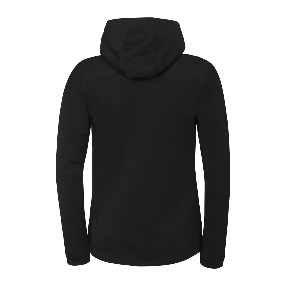 uhlsport Equipe 29 Multi Hood Jacke Damen (schwarz/weiß/fluo orange)