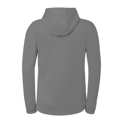 uhlsport Equipe 29 Multi Hood Jacke Damen (steingrau/weiß/schwarz)