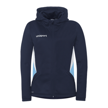 uhlsport Equipe 29 Multi Hood Jacke Damen (marine/skyblau/weiß)
