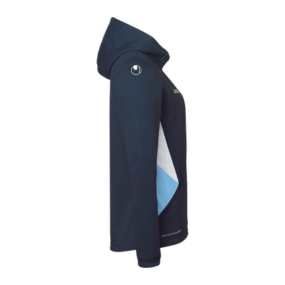 uhlsport Equipe 29 Multi Hood Jacke Damen (marine/skyblau/weiß)