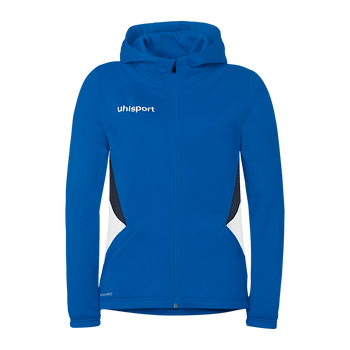 uhlsport Equipe 29 Multi Hood Jacke Damen (azurblau/weiß/marine)