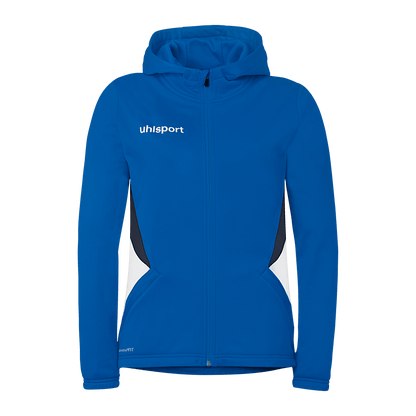 uhlsport Equipe 29 Multi Hood Jacke Damen (azurblau/weiß/marine)