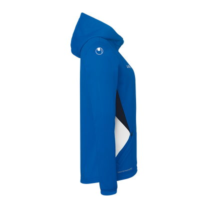 uhlsport Equipe 29 Multi Hood Jacke Damen (azurblau/weiß/marine)