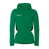 uhlsport Equipe 29 Multi Hood Jacke Damen (lagune/weiß/schwarz)