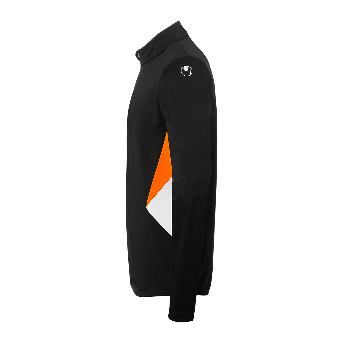 uhlsport Equipe 29 1/4 Zip Top (schwarz/weiß/fluo orange)
