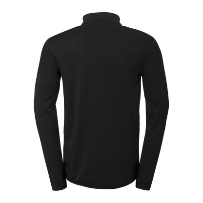 uhlsport Equipe 29 1/4 Zip Top (schwarz/weiß/limonengelb)