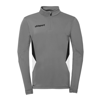 uhlsport Equipe 29 1/4 Zip Top (steingrau/weiß/schwarz)