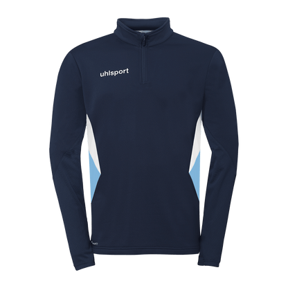 uhlsport Equipe 29 1/4 Zip Top (marine/skyblau/weiß)
