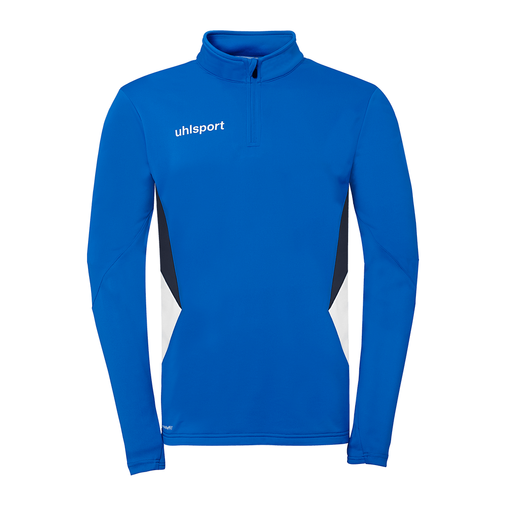 uhlsport Equipe 29 1/4 Zip Top (azurblau/weiß/marine)