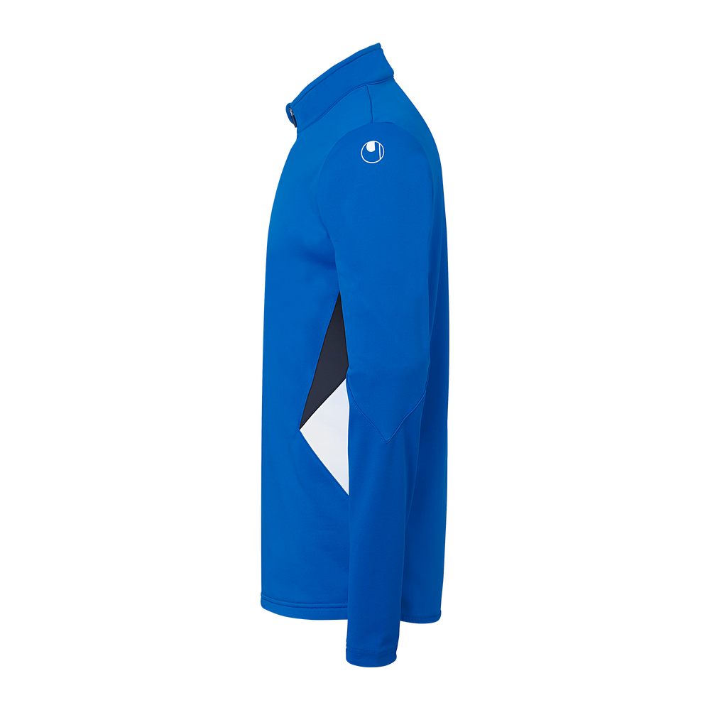 uhlsport Equipe 29 1/4 Zip Top (azurblau/weiß/marine)