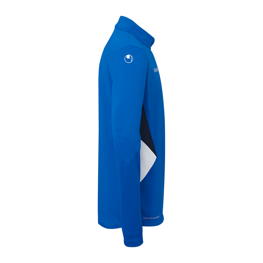 uhlsport Equipe 29 1/4 Zip Top (azurblau/weiß/marine)