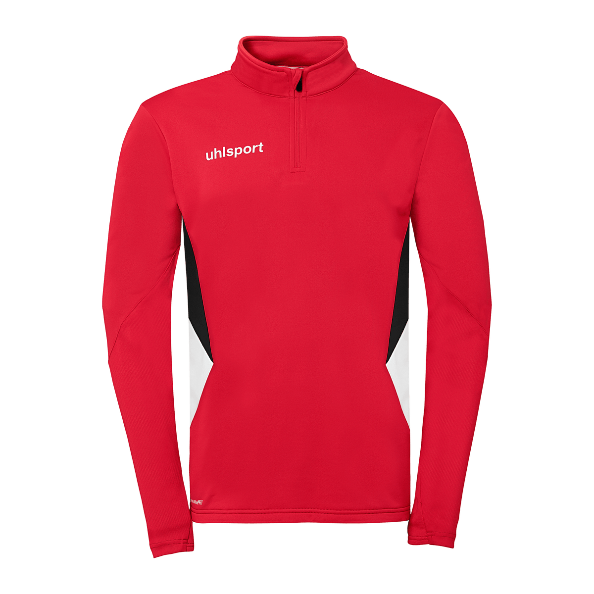 uhlsport Equipe 29 1/4 Zip Top (rot/weiß/schwarz)