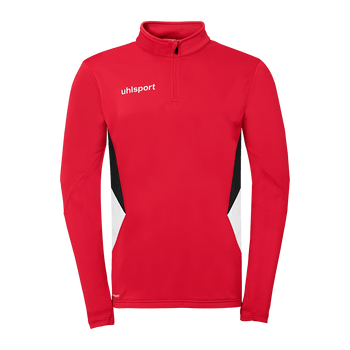 uhlsport Equipe 29 1/4 Zip Top (rot/weiß/schwarz)