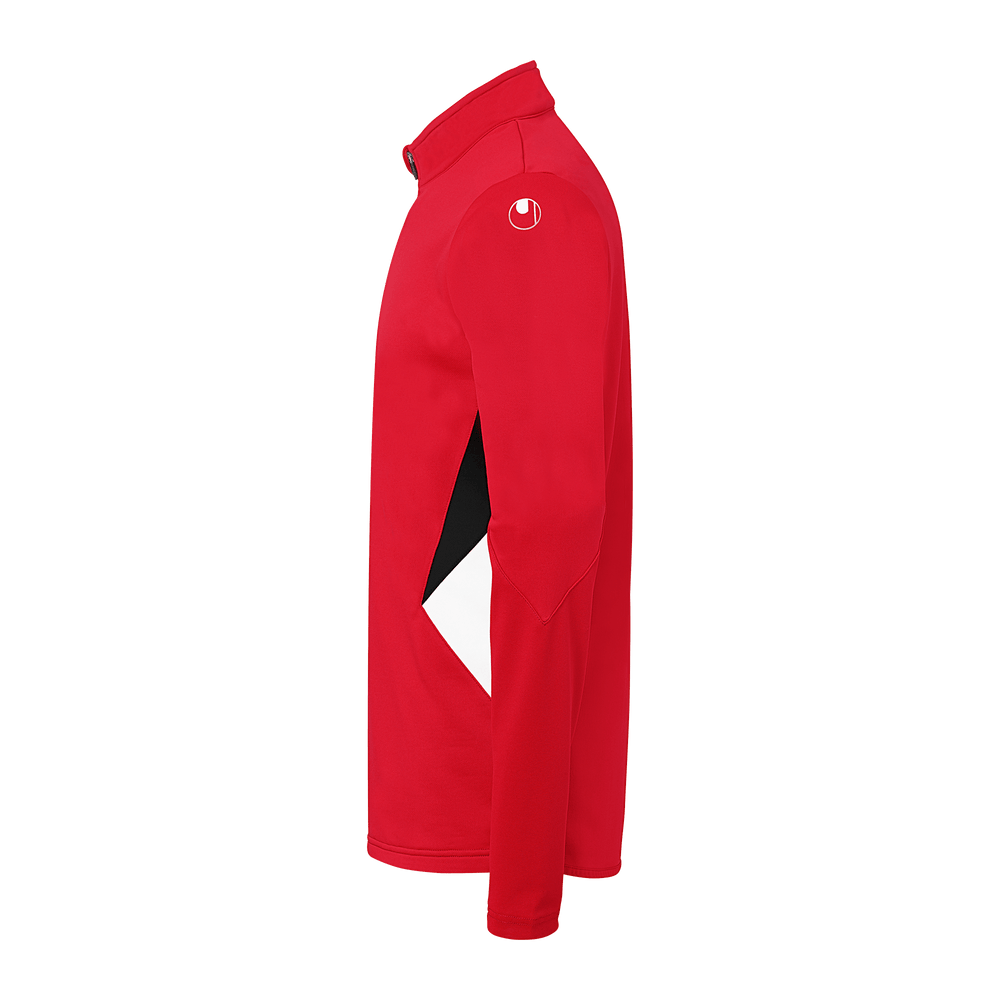 uhlsport Equipe 29 1/4 Zip Top (rot/weiß/schwarz)