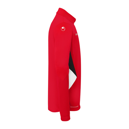 uhlsport Equipe 29 1/4 Zip Top (rot/weiß/schwarz)
