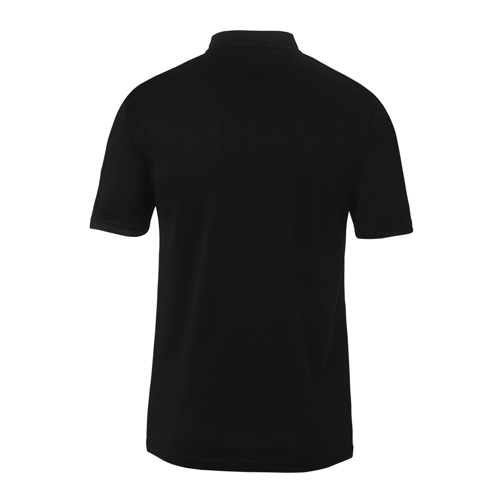 uhlsport Equipe 29 Polo Shirt (schwarz/weiß/limonengelb)