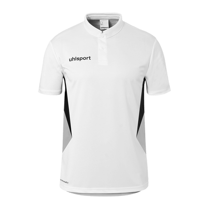 uhlsport Equipe 29 Polo Shirt (weiß/steingrau/schwarz)