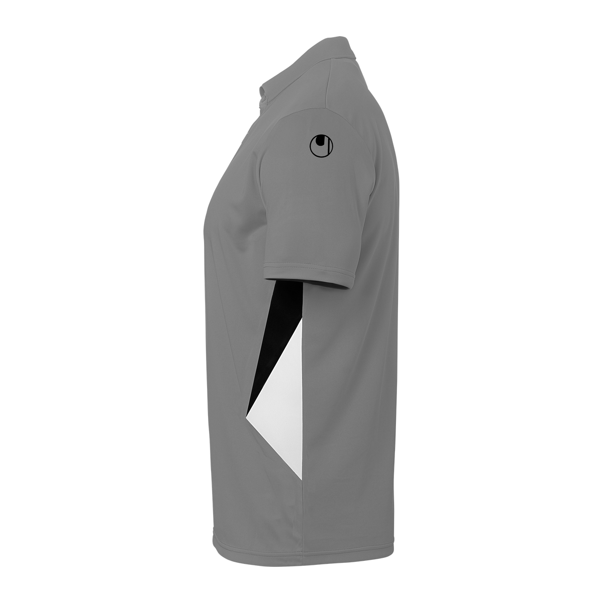 uhlsport Equipe 29 Polo Shirt (steingrau/weiß/schwarz)