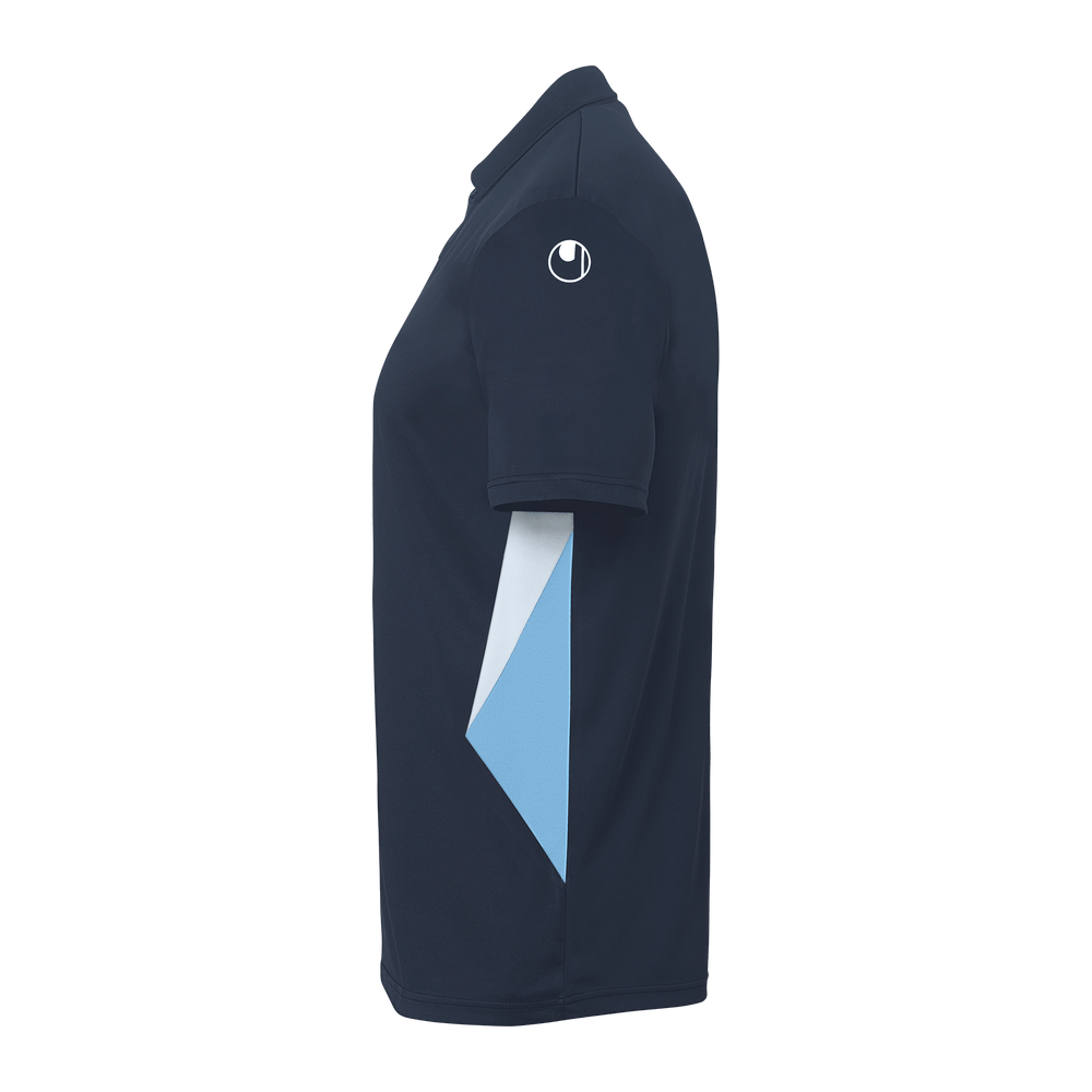 uhlsport Equipe 29 Polo Shirt (marine/skyblau/weiß)