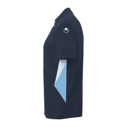 uhlsport Equipe 29 Polo Shirt (marine/skyblau/weiß)