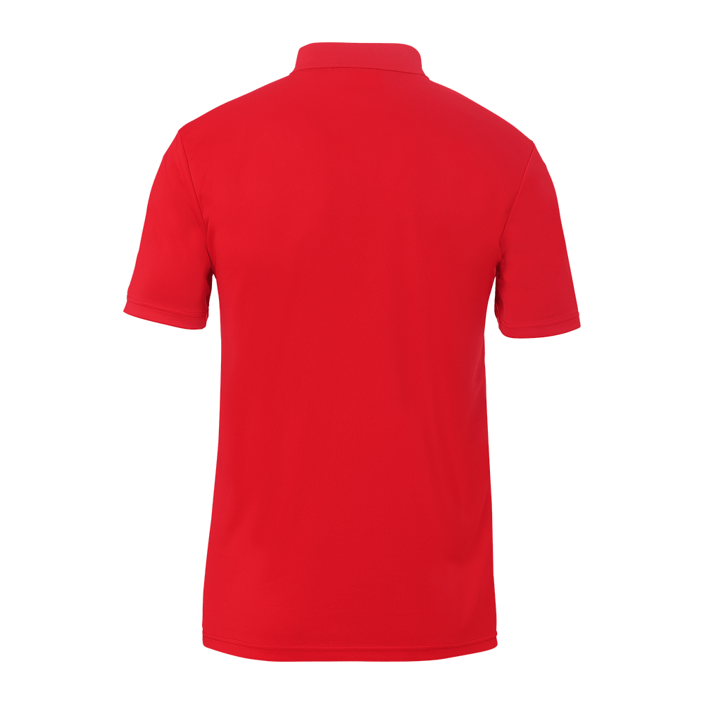 uhlsport Equipe 29 Polo Shirt (rot/weiß/schwarz)
