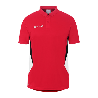 uhlsport Equipe 29 Polo Shirt (rot/weiß/schwarz)