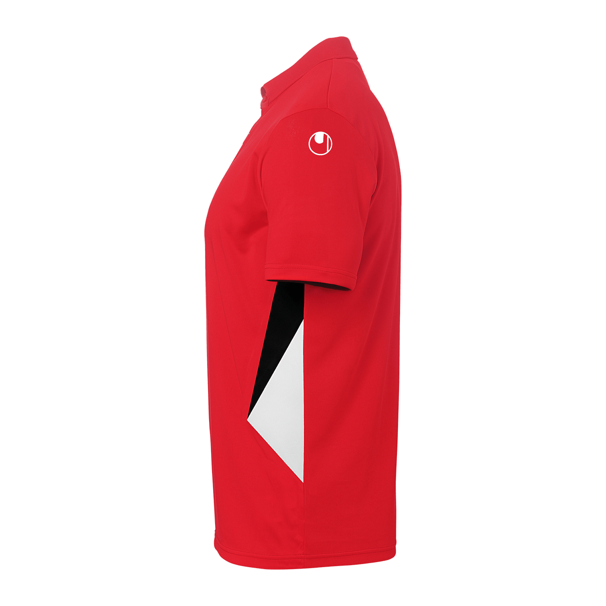uhlsport Equipe 29 Polo Shirt (rot/weiß/schwarz)