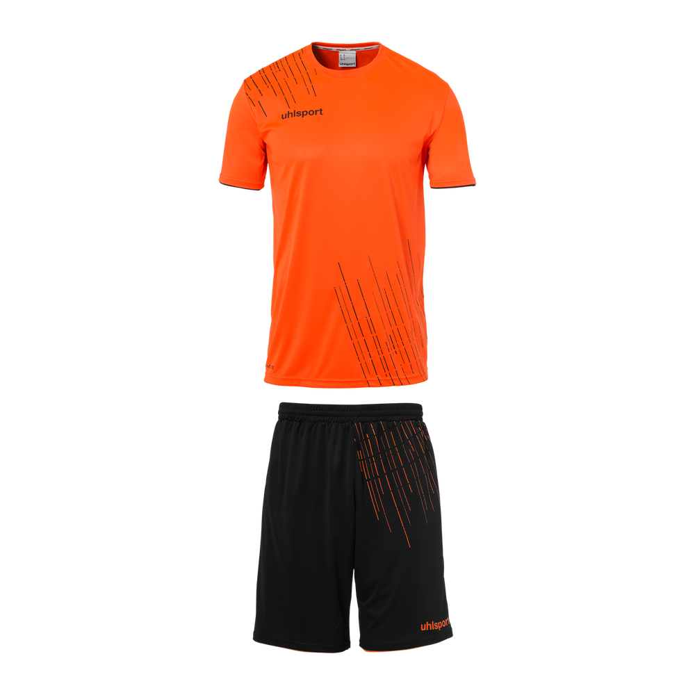 uhlsport Score 26 Set Kind (fluo orange/schwarz)