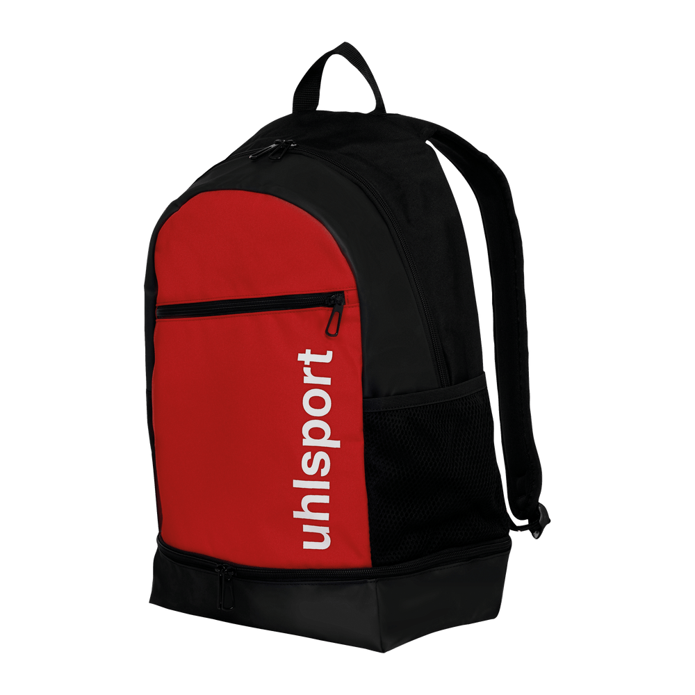 uhlsport Essential Rucksack Bodenfach (rot/schwarz/weiß)
