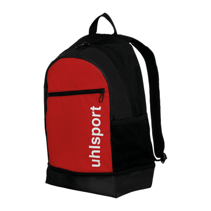 uhlsport Essential Rucksack Bodenfach (rot/schwarz/weiß)