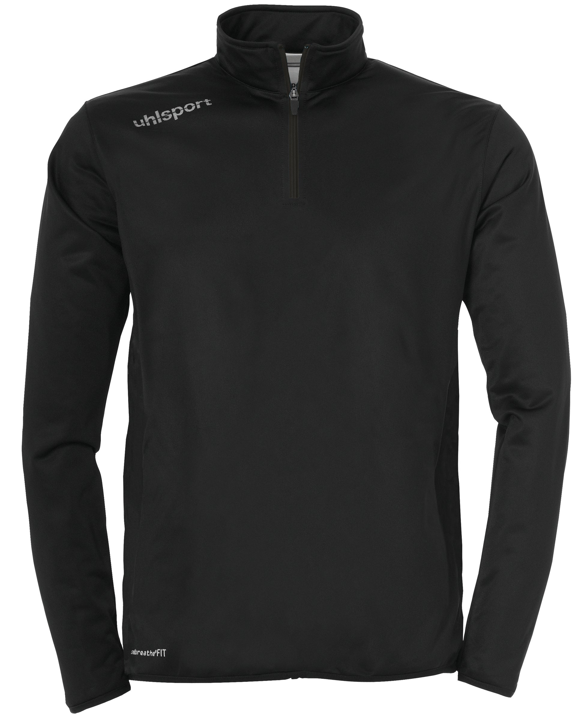 UHLSPORT Essential 1/4 Zip Top Herren Schwarz