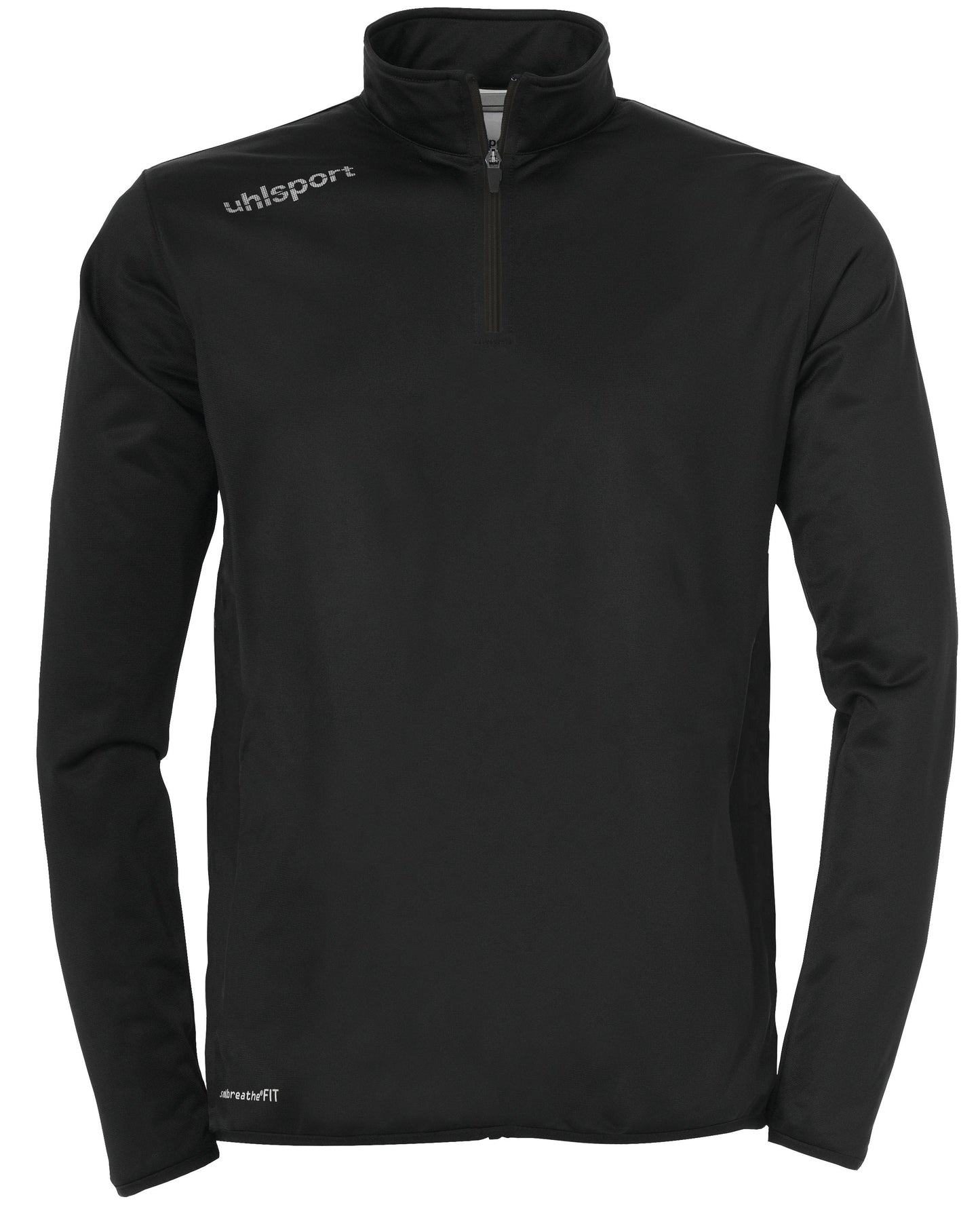 UHLSPORT Essential 1/4 Zip Top Kind Schwarz