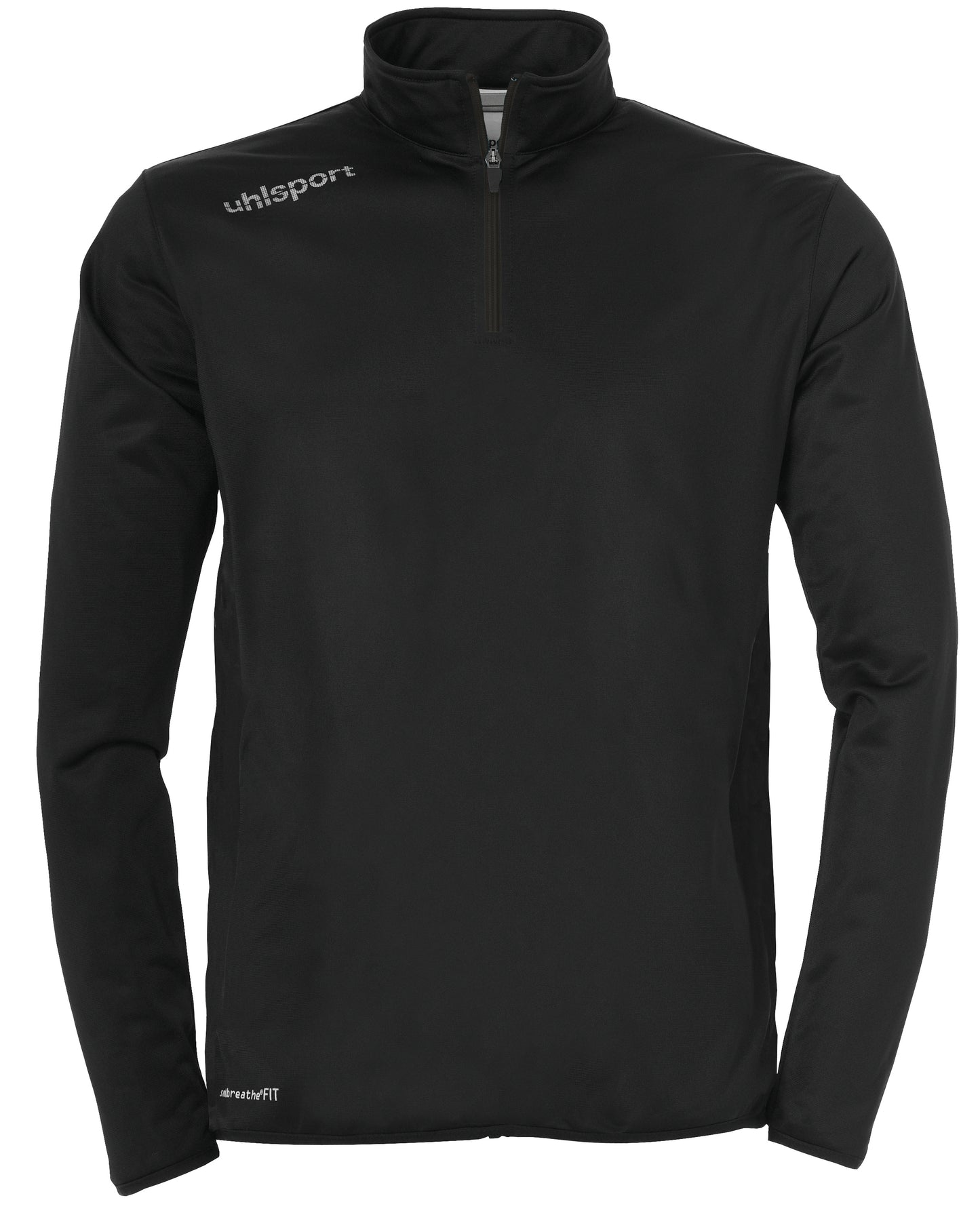 UHLSPORT Essential 1/4 Zip Top Kind Schwarz