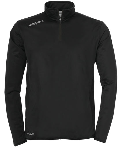 UHLSPORT Essential 1/4 Zip Top Kind Schwarz