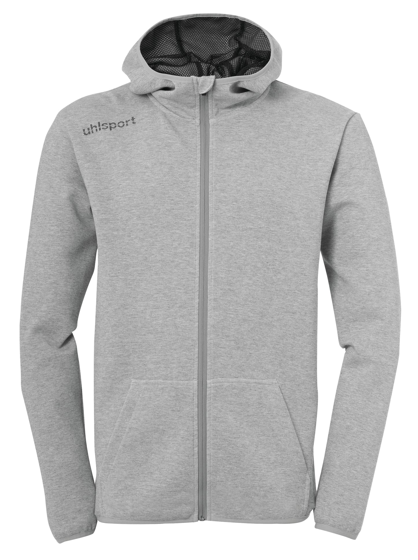 UHLSPORT Essential Hood Jacket Kind Dunkelgrau