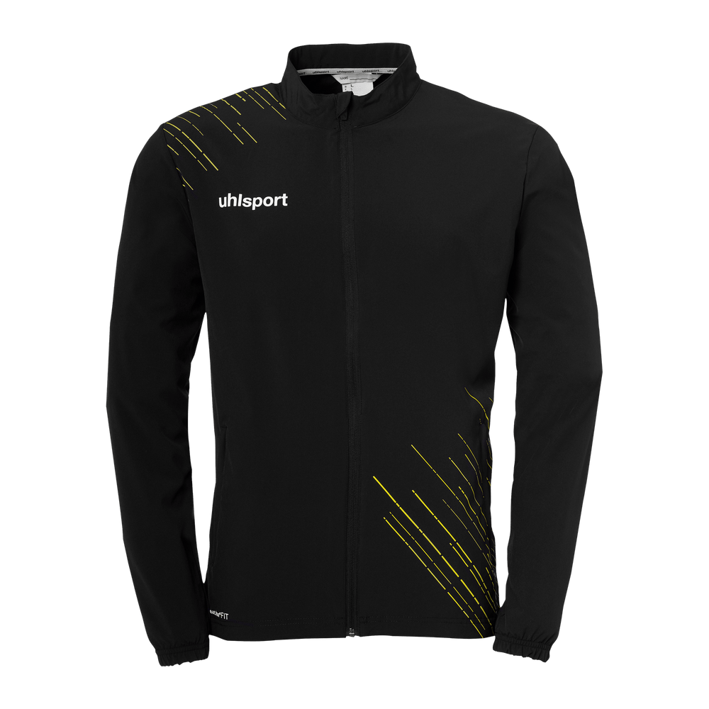uhlsport Score 26 Evo Woven Jacket Kind (schwarz/limonengelb)