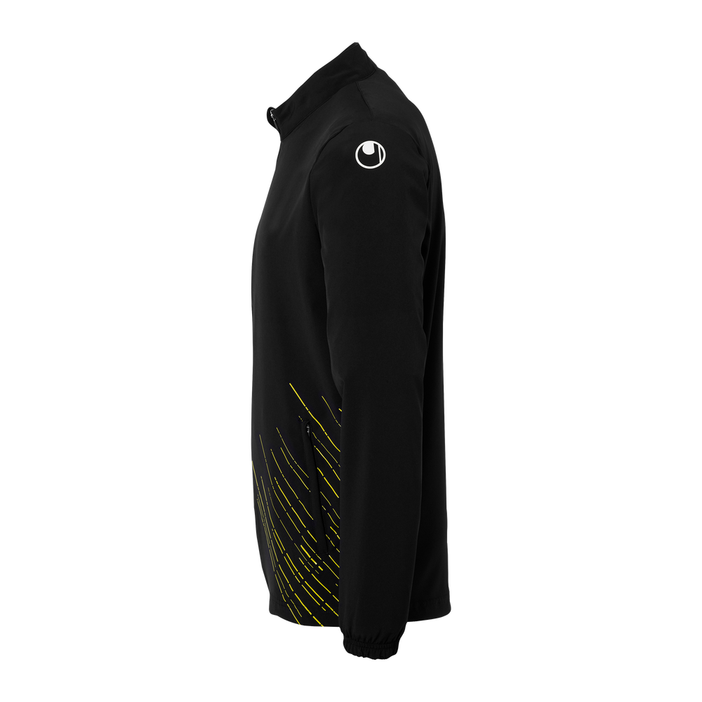 uhlsport Score 26 Evo Woven Jacket Kind (schwarz/limonengelb)