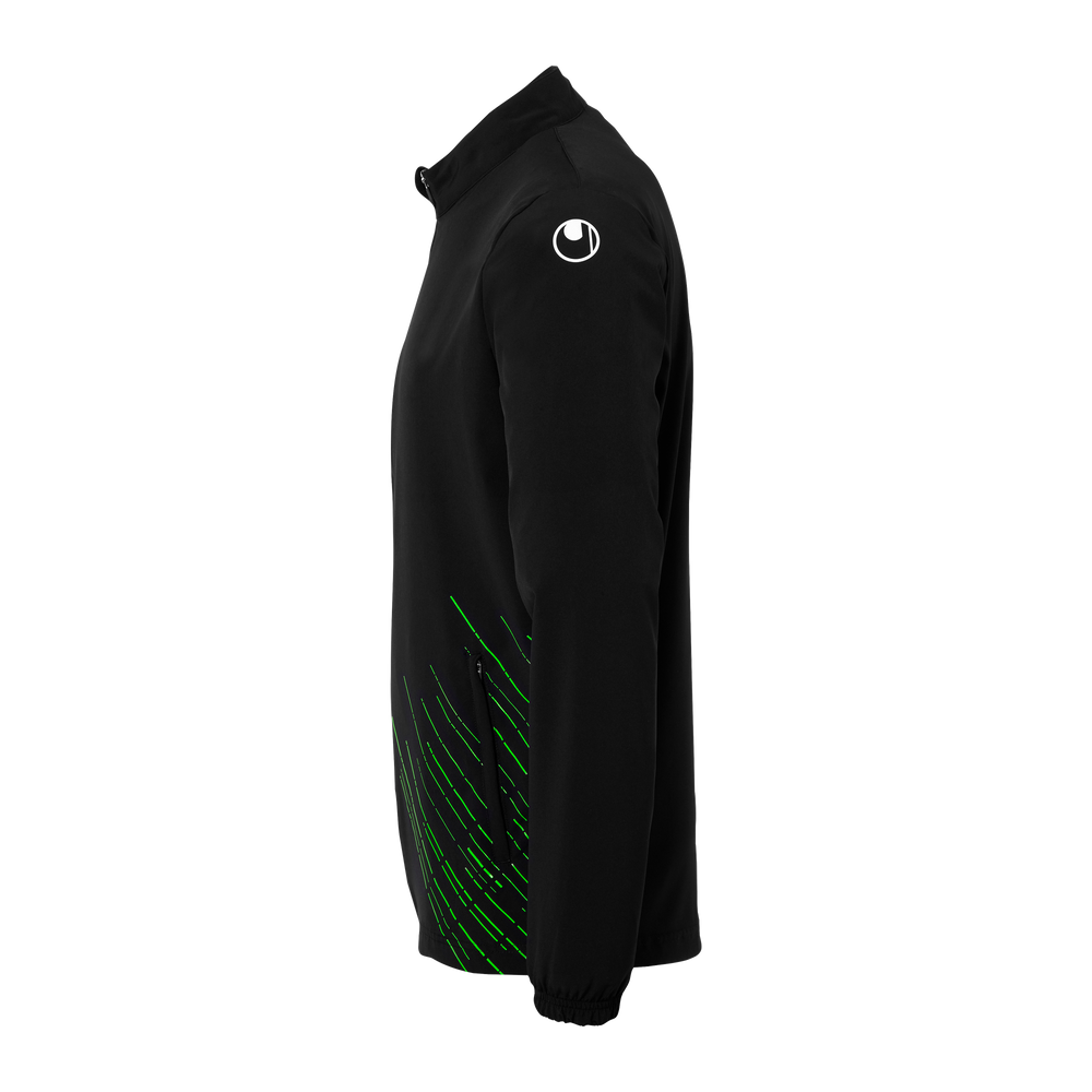 uhlsport Score 26 Evo Woven Jacket Kind (schwarz/fluo grün)