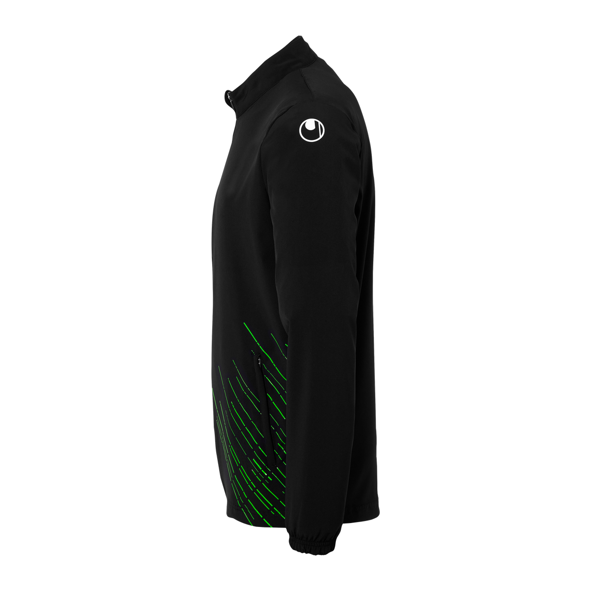 uhlsport Score 26 Evo Woven Jacket Kind (schwarz/fluo grün)