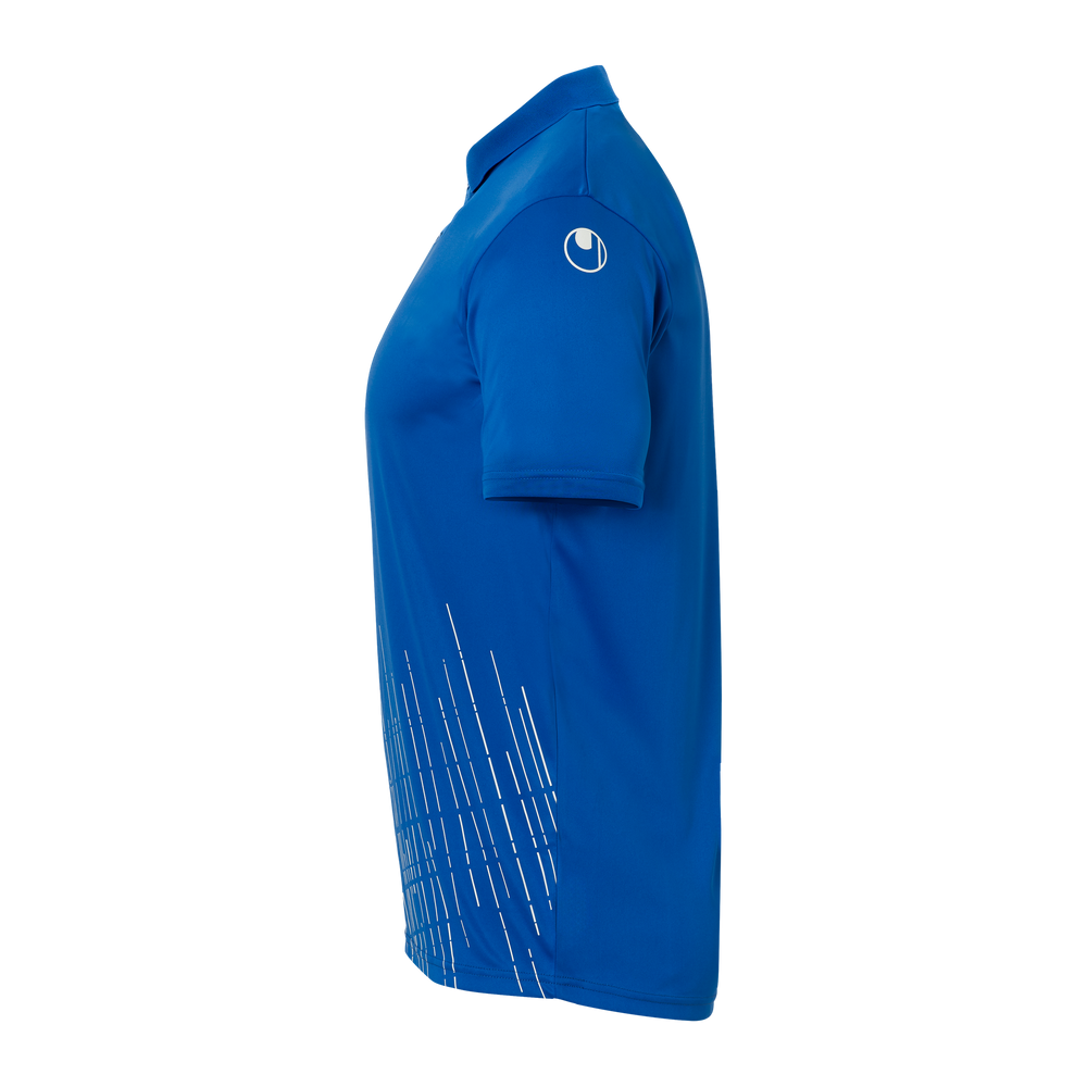 uhlsport Score 26 Poly Polo Kind (azurblau/weiß)