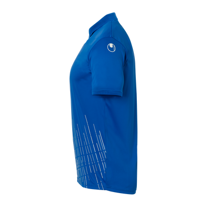 uhlsport Score 26 Poly Polo Kind (azurblau/weiß)