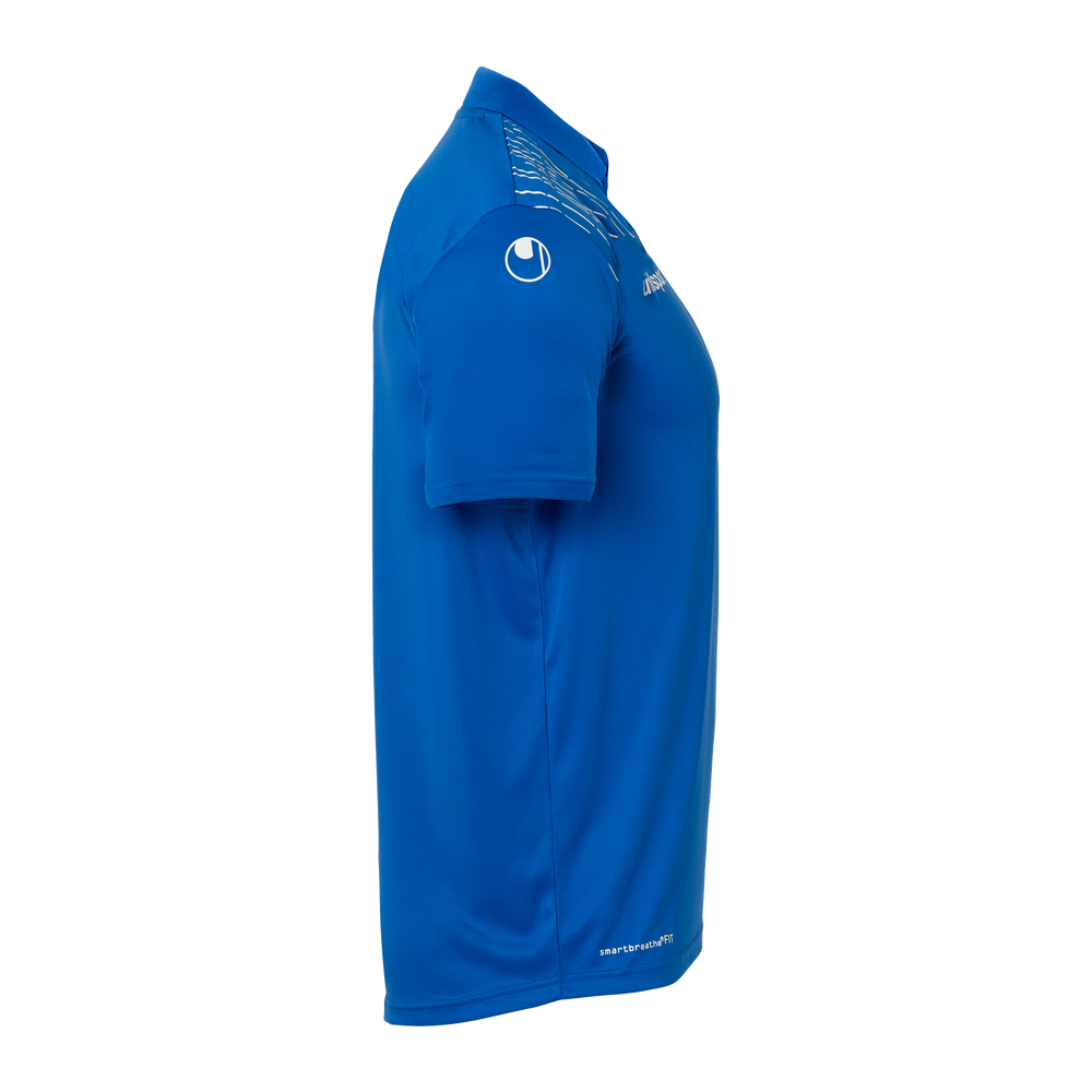 uhlsport Score 26 Poly Polo Kind (azurblau/weiß)
