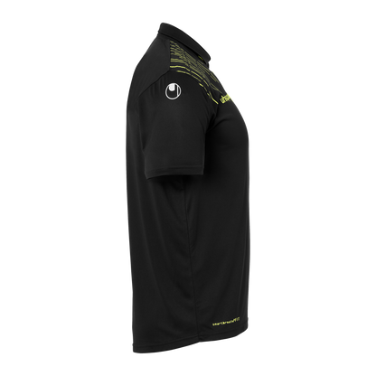 uhlsport Score 26 Poly Polo Kind (schwarz/limonengelb)