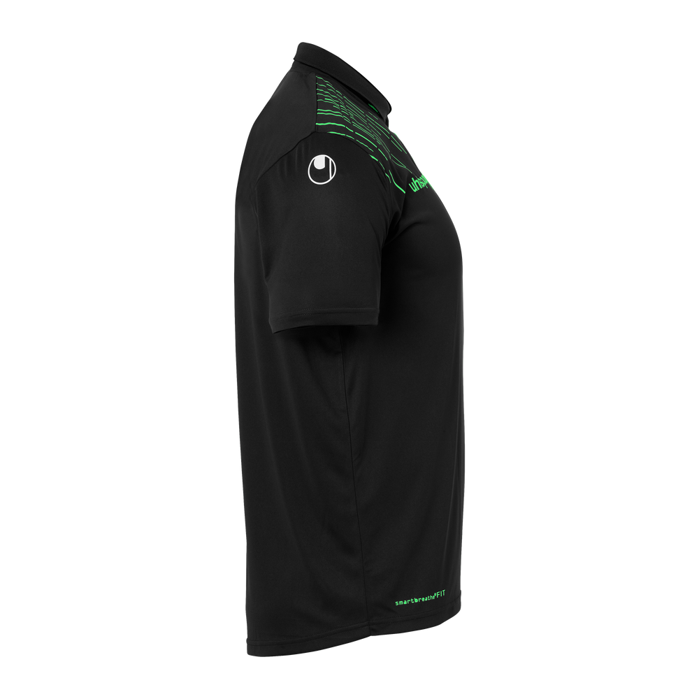 uhlsport Score 26 Poly Polo Kind (schwarz/fluo grün)
