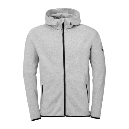 uhlsport ID Kapuzenjacke Kind (dark grau melange)